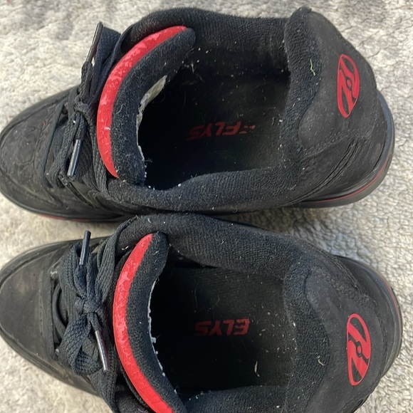 Heelys Motion Plus Roller Shoes Skate Sneakers Black Low Top Sz 6Y - Picture 7 of 14